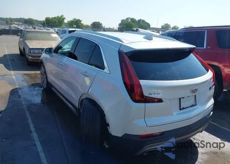 2020 Cadillac Xt4 Fwd Premium Luxury из США, поврежденный, VIN 1GYFZCR45LF030713